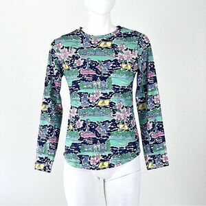 NWT Smith & Quinn Marlow Golf Long Sleeve Top Green Size XS